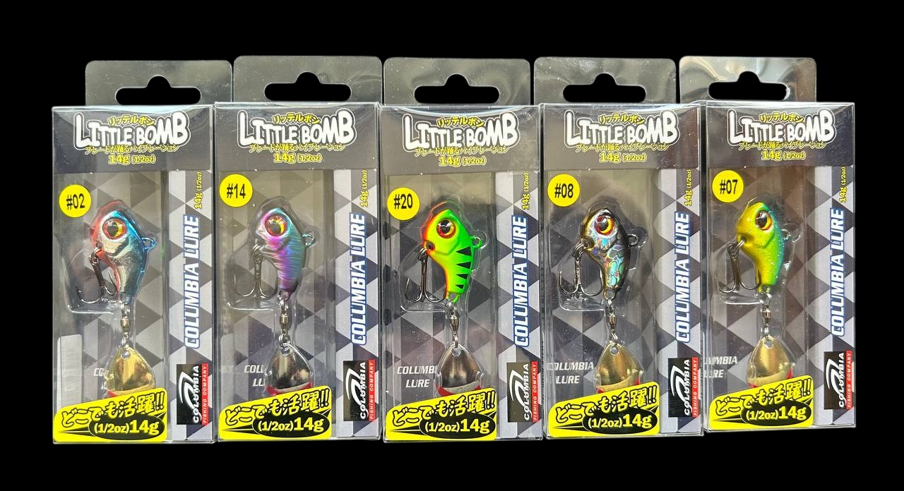 Набір Тейл-Спінер блешня TL spinner Tail Spin Columbia 14 g (5 шт.)