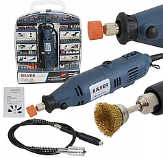 Пряма шліфувальна машина-гравер 300 ел. Silver S10476