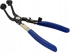 Кліщі для зняття хомутів вигнуті Silver S10623