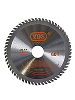 Диск пиляльний YDS для ламінату, підсп, мдф 125/22,2, 60 зуб.