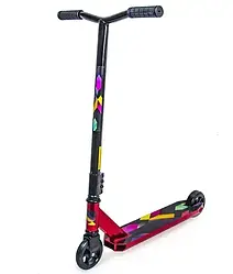 Самокат трюковий Scale Sports Leone 110мм. червоний