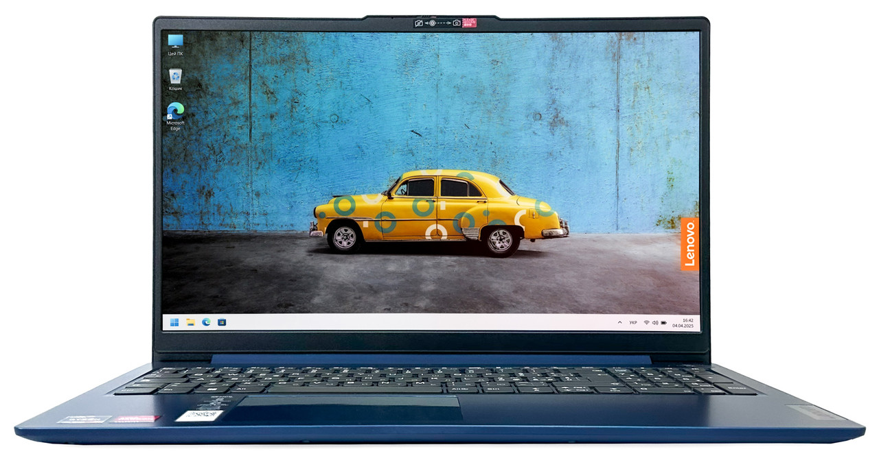 Ноутбук Lenovo IdeaPad Slim 3 15AMN8: Ryzen 5 7520U / RAM 8 ГБ / SSD 512 ГБ / AMD Radeon™ Graphics / 15.6"
