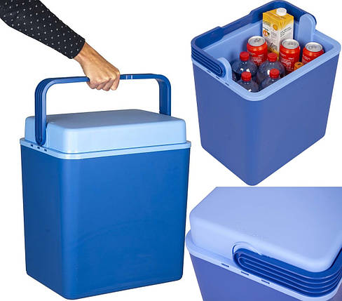 Термобокс Bo-Camp Arctic 32 Liters Blue, 32 л | Ізотермічний термоконтейнер для збереження температури продуктів і напоїв, фото 1