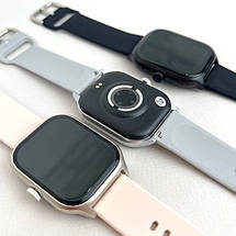 Розумний годинник WK76 + бездротові навушники Air Dots Smart Watch Bluetooth TWS гарнітура Сірий, фото 6