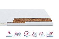 Тонкий матрас Lento /Ленто Кокос (топер) ТМ Highfoam