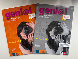 Комплект Geni@l klick A1.2 Arbeitsbuch + Übungsbuch