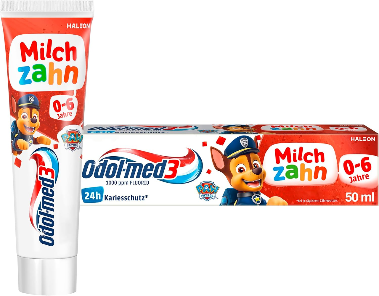 Зубна паста дитяча Odol-med3 Milk Tooth 0–6 років, 50мл, фото 1
