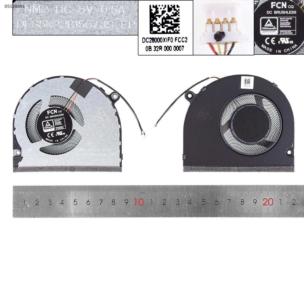 Вентилятор кулер для Acer Swift SF314-43 SF314-511, (23.AB2N2.001, FNM2 DFS5K22B15673S, DC28000XIF0, Original), фото 1