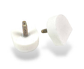 Набійки поліуретанові на штирі CASALI SILK штир 2.9мм колір білий