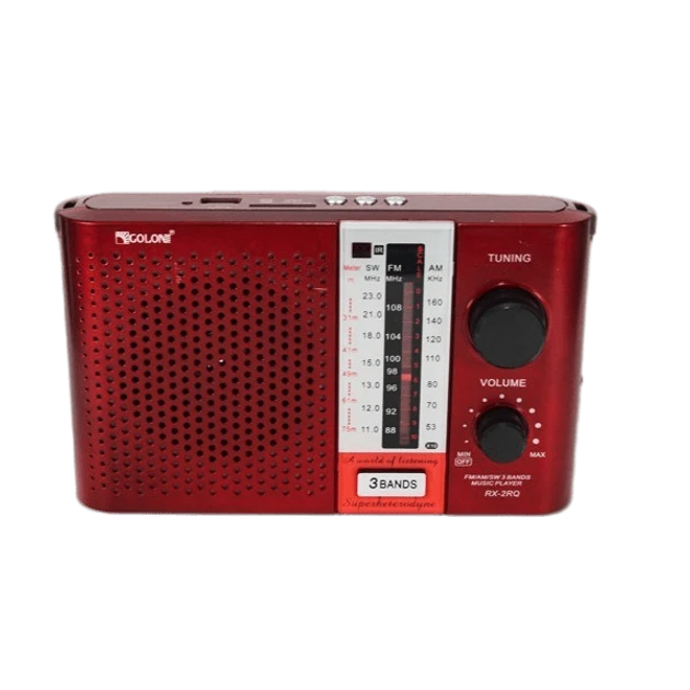 Портативний Fm радіоприймач акумуляторний Golon RX F12 AM/FM/SW S