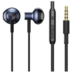 Навушники Baseus Encok H19 Wired Earphone 3.5mm Чорний