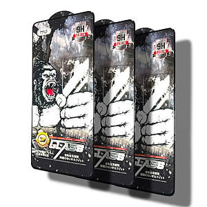 Захисне скло 3 шт CDK для Xiaomi Poco F5 Pro | Full Glue 3D MO King Kong (016166) (black)