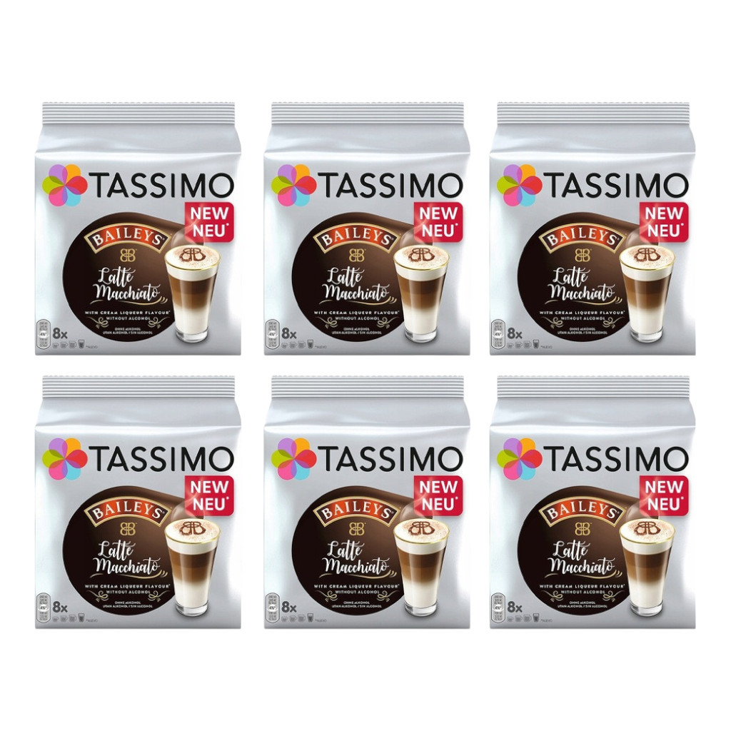 Набір кави в капсулах Tassimo Baileys Latte Macchiato – 96 капсул, фото 1