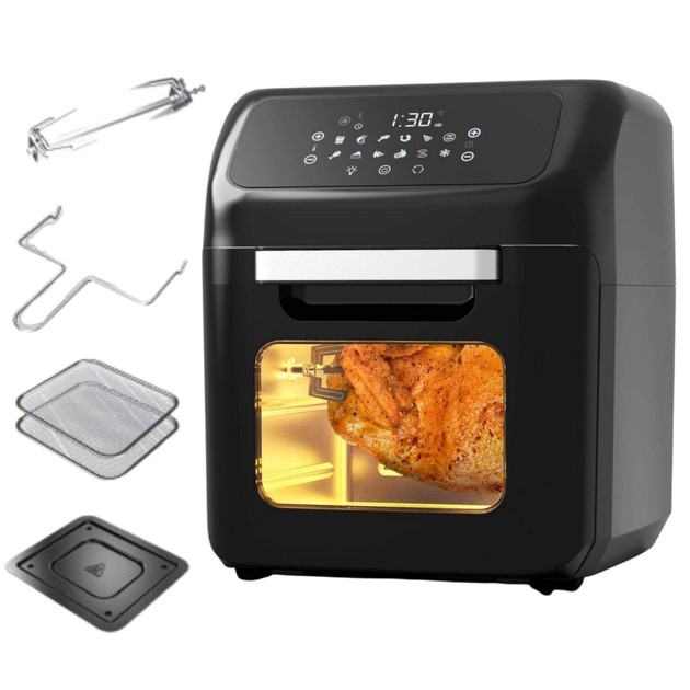 Аерофритюрниця 12 л Royalty line AFO-12601 Чорна