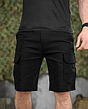 Шорти міські чорні стрейчеві AHILES ДЛ6358 ТМ, фото 2