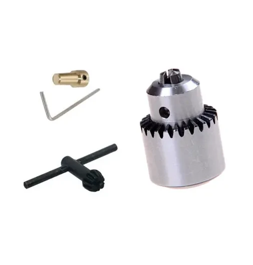 Міні патрон свердлильний 0.3-4мм під 3.17 мм JT0 вал для микродрели PCB