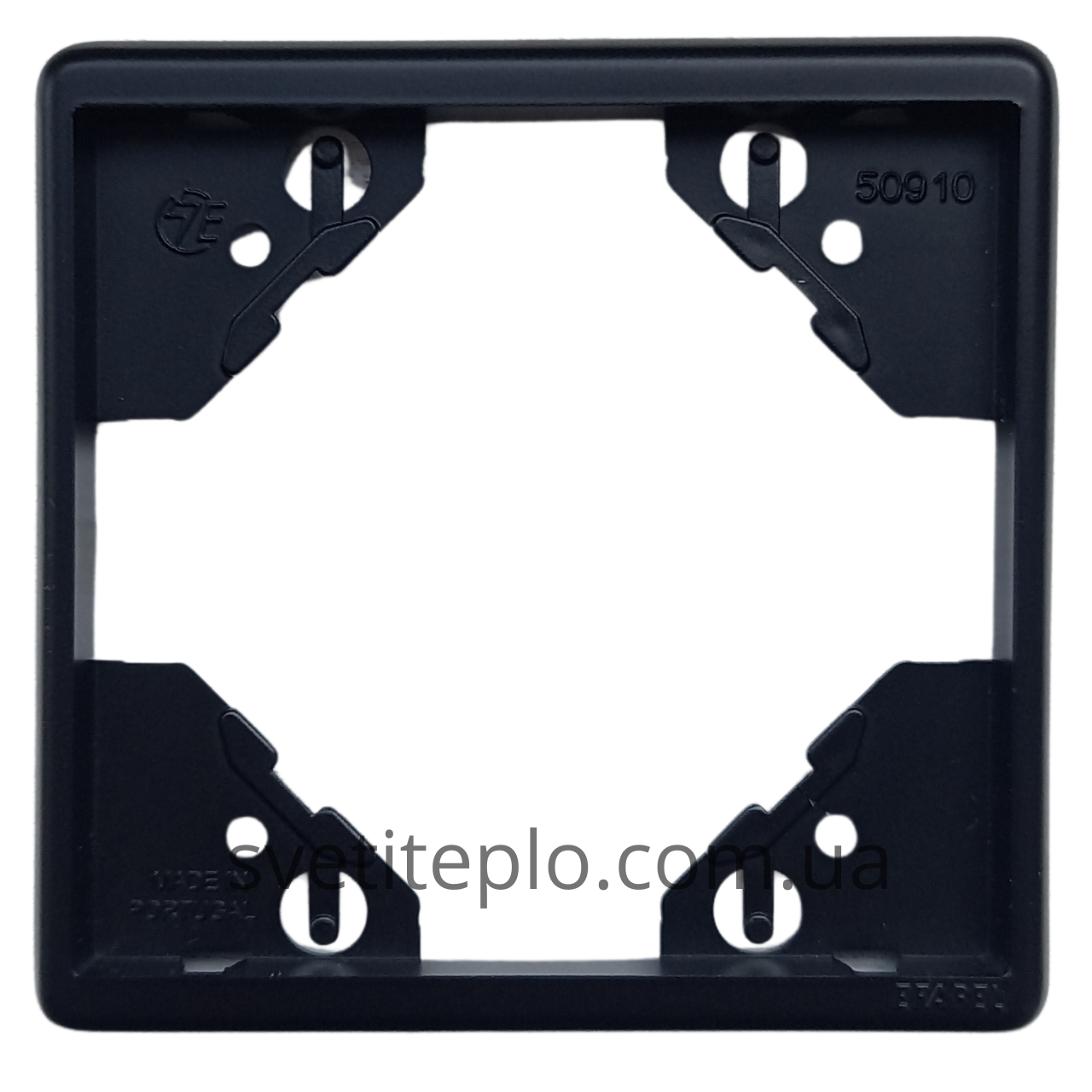 APOLO EFAPEL Рамка 1-містна ЧОРНА МАТОВА