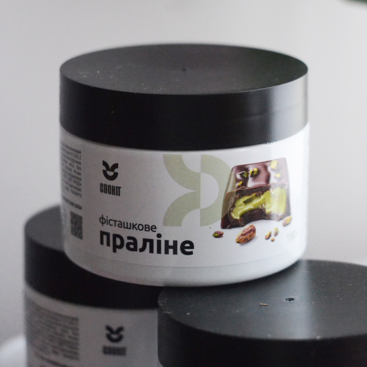 Праліне фісташкове (фісташка 50%) Cookit, 180 грам
