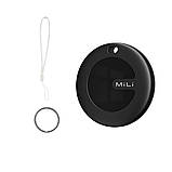 Смарт GPS трекер MiLi MiTag anti-lost tracker для Android з чохлом Чорний, фото 7
