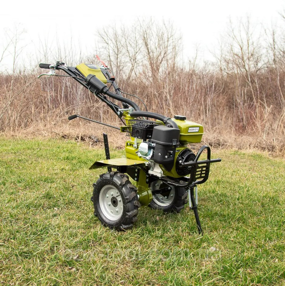 Мотоблок бензиновий 7 к.с DOZER G7-2, колеса 8 дюймів