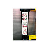 Драбина телескопічна GTM 1x9 алюмінієва, 2.6 м (KME1026Y/881026) (39526), фото 3