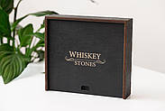 Сталеві кубики для віскі Whiskey Stones в дерев'яній коробці (12 шт.), фото 7