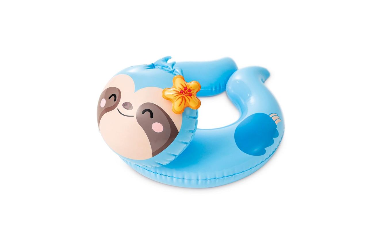 Надувне дитяче коло Intex Cute Sloth 59220, 58×55 см (3–6 років)