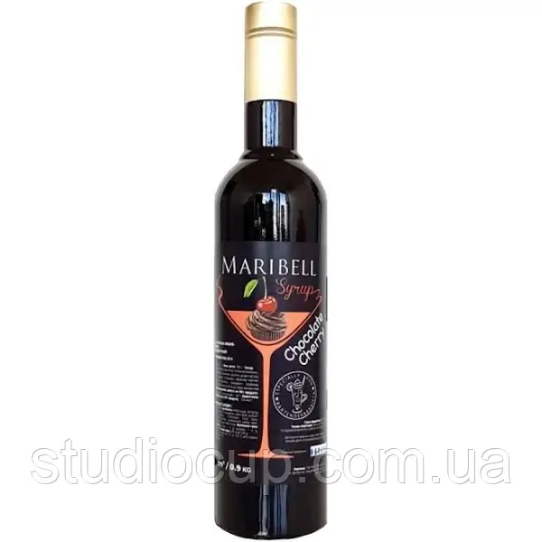 Сироп коктейльний Maribell Вишня в шоколаді 700 мл.