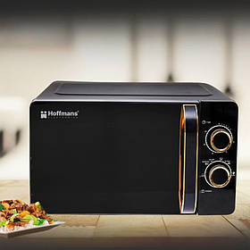 Мікрохвильова піч 20л Hoffmans Electronics НМ-765 електрична мікрохвильовка 700W з таймером