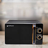 Мікрохвильова піч 20л Hoffmans Electronics НМ-765 електрична мікрохвильовка 700W з таймером, фото 3