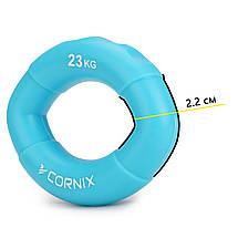 Еспандер кистьовий силіконовий Cornix 23 кг XR-0074 Poland, фото 3