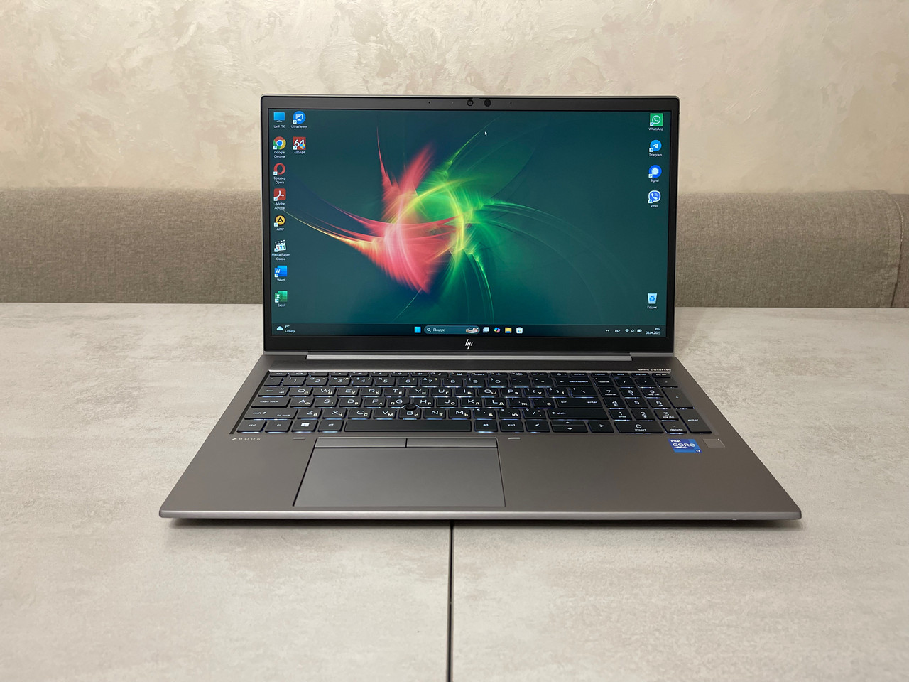 Ультрабук HP Zbook FireFly 15 G8, 15,6" FHD IPS, i7-1185G7, 16GB, 256GB SSD