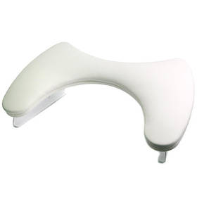 Підлокітник фігурний на металевих ніжках Total Beauty білий