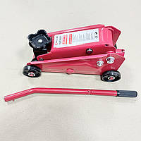 Домкрат гідравлічний підкатний 2 т, висота підіймання 135-385 мм вир-во INTERTOOL GT0108