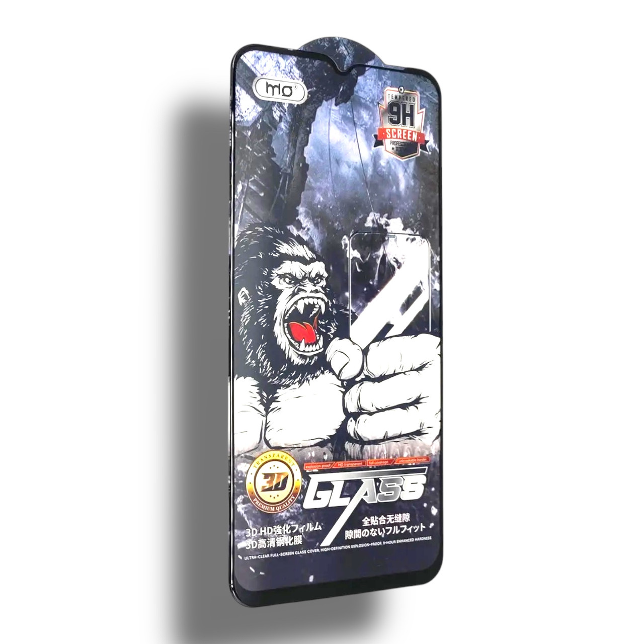 Захисне скло DK Full Glue 3D MO King Kong для Samsung Galaxy A23 (A235) (black)