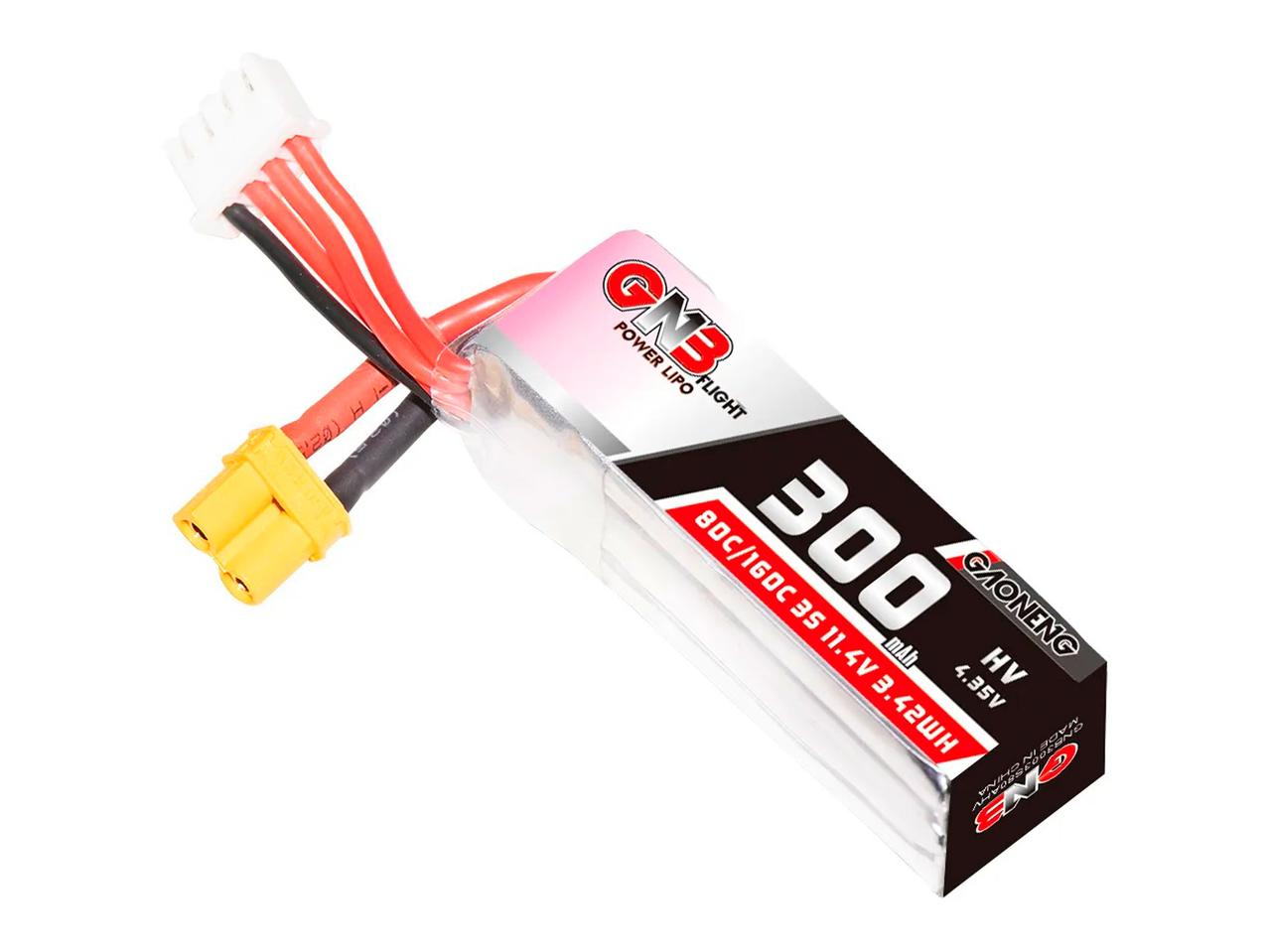 Акумулятор Gaoneng GNB HV 300 mAh 3S 80C