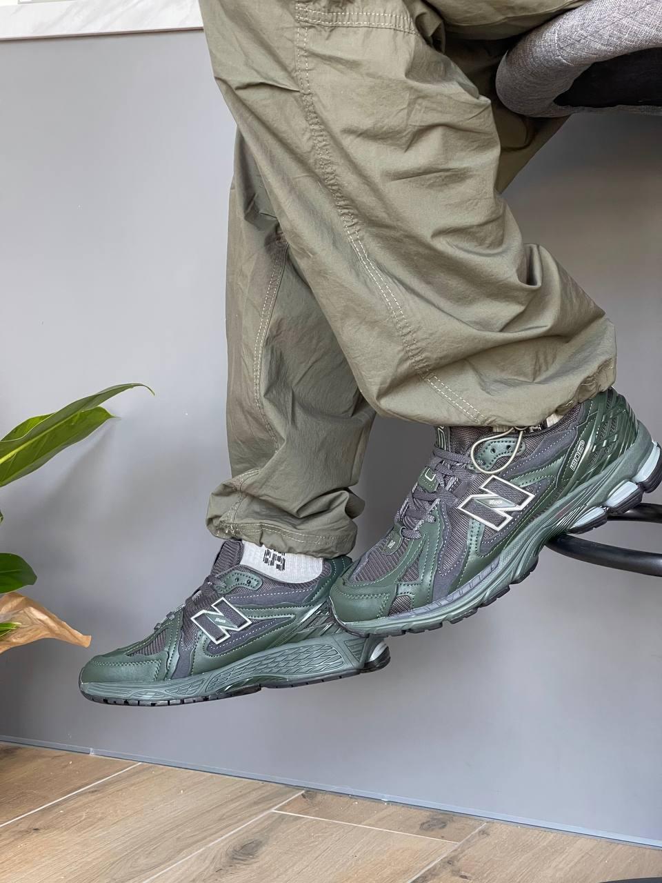 Кросівки чоловічі зелені New Balance 1906R Green Black (14659)