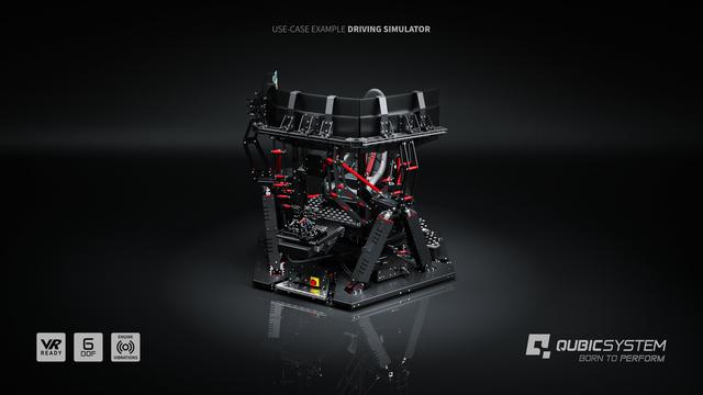 Qubic System QS-S25 Spider (6DOF) динамічна платформа для симрейсингу