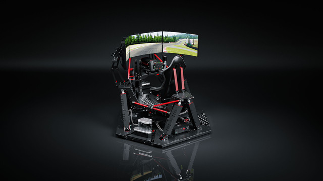 Qubic System QS-S25 Spider (6DOF) динамічна платформа для симрейсингу