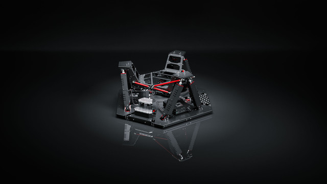 Qubic System QS-S25 Spider (6DOF) динамічна платформа для симрейсингу