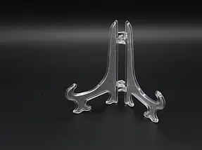 Тримач підставка для товару, Цінникотримач пластиковий, Утримувач інформації кутовий 104*78мм (1502), фото 5