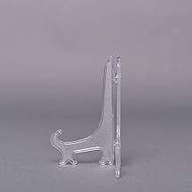 Тримач підставка для товару, Цінникотримач пластиковий, Утримувач інформації кутовий 104*78мм (1502), фото 4