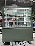 Вітрина кондитерська, оливкова, куб, фото 3