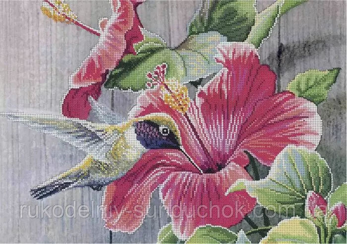 Схема для вишивання бісером ТМ Acorns Колібрі А3-К-111, фото 1