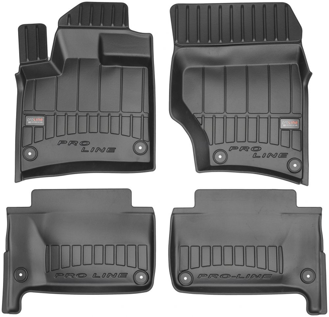 Коврики автомобільні гумові в салон AUDI Q7 2006-2015 / 3D407442, фото 1