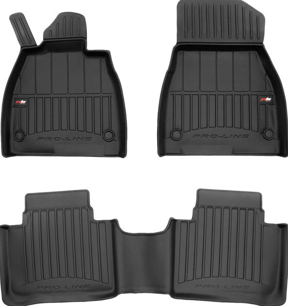 Коври салону гумові MERCEDES GLK X204 2008-2015 / 3D407787
