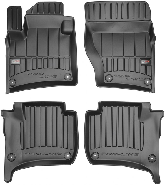 Коврики салону гумові PORSCHE Cayenne II , VW Touareg II 2010-2017/ 3D407671, фото 1