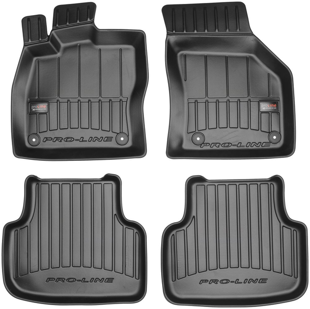 Коври салону гумові SKODA Octavia III 2013-...,Octavia III Scout 2014-... / 3D407015