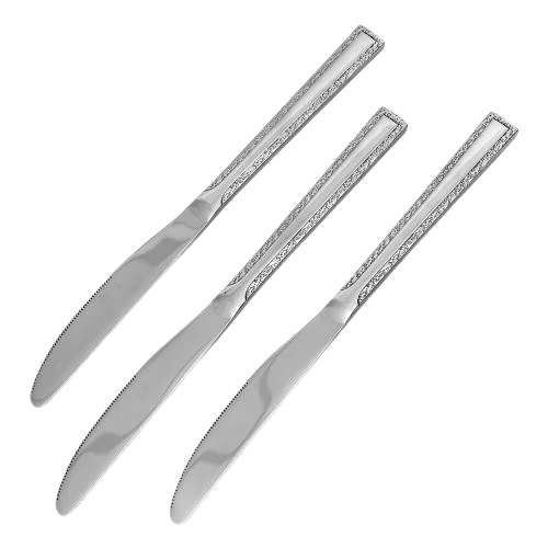 Набір столових ножів "Wild stone" Stenson R89799 нержавіюча сталь 3шт/наб