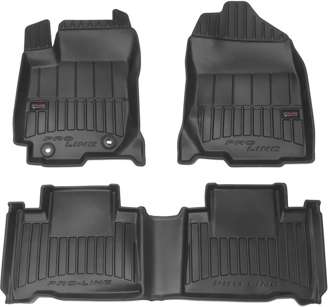 Коври салону гумові Toyota RAV4 IV 2013-2019 / 3D425743
